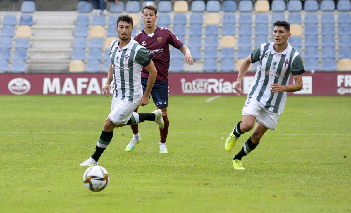 Partido de pretempada entre Pontevedra e Racing de Ferrol