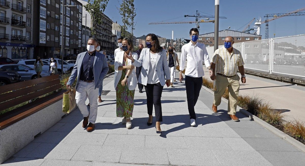Inauguración de la Avenida de Ourense