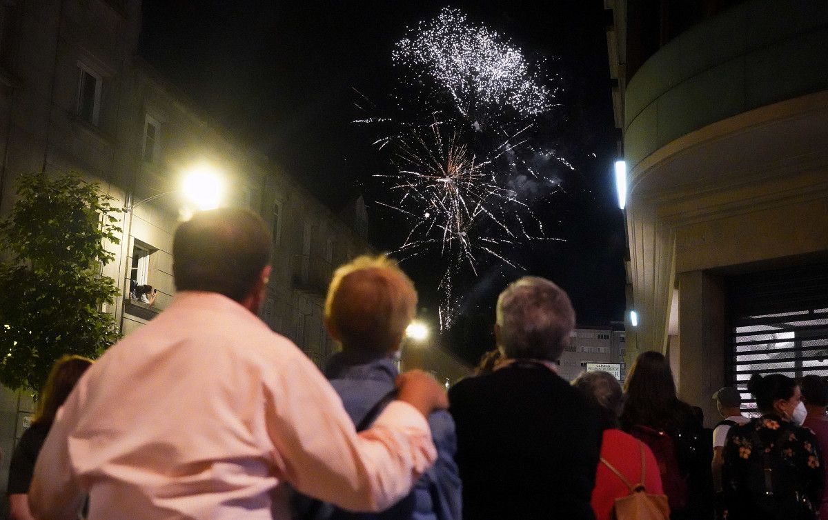 Fogos sorpresa nas Festas da Peregrina