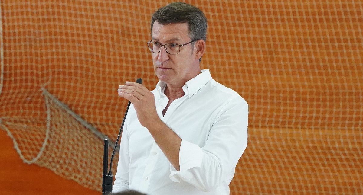 Alberto Núñez Feijóo, presidente da Xunta de Galicia
