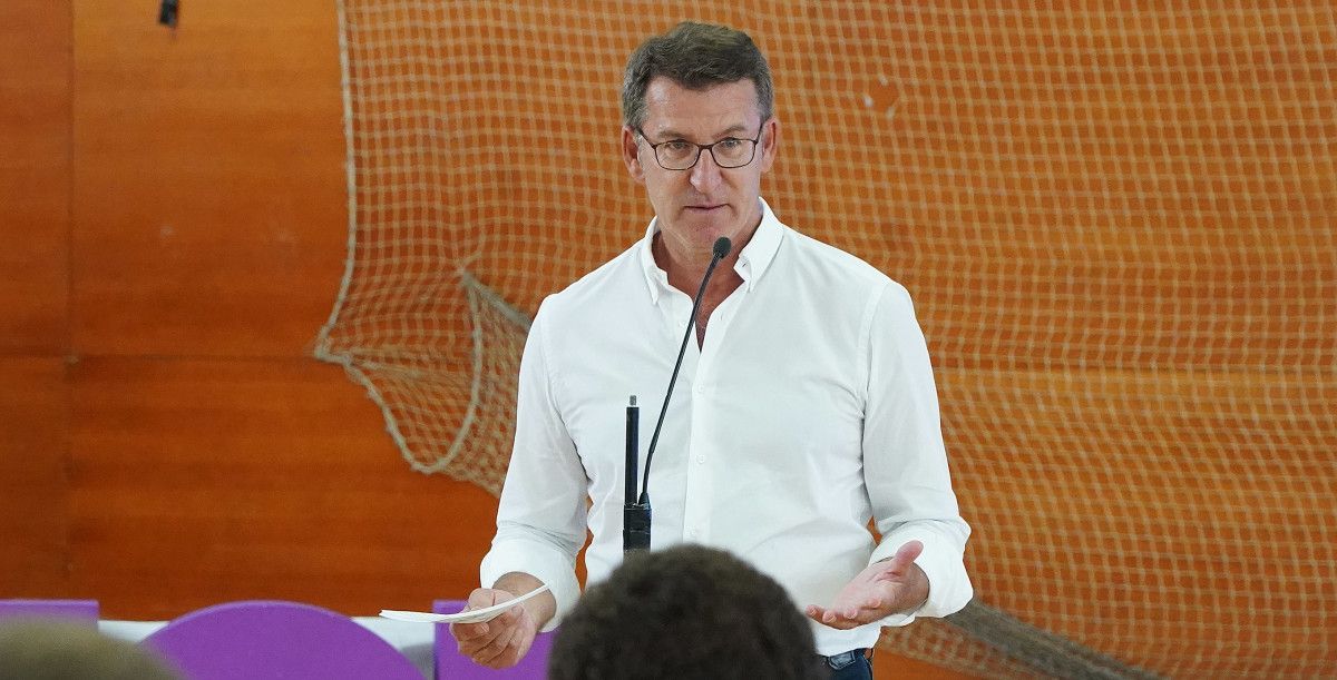 Alberto Núñez Feijóo, presidente de la Xunta de Galicia