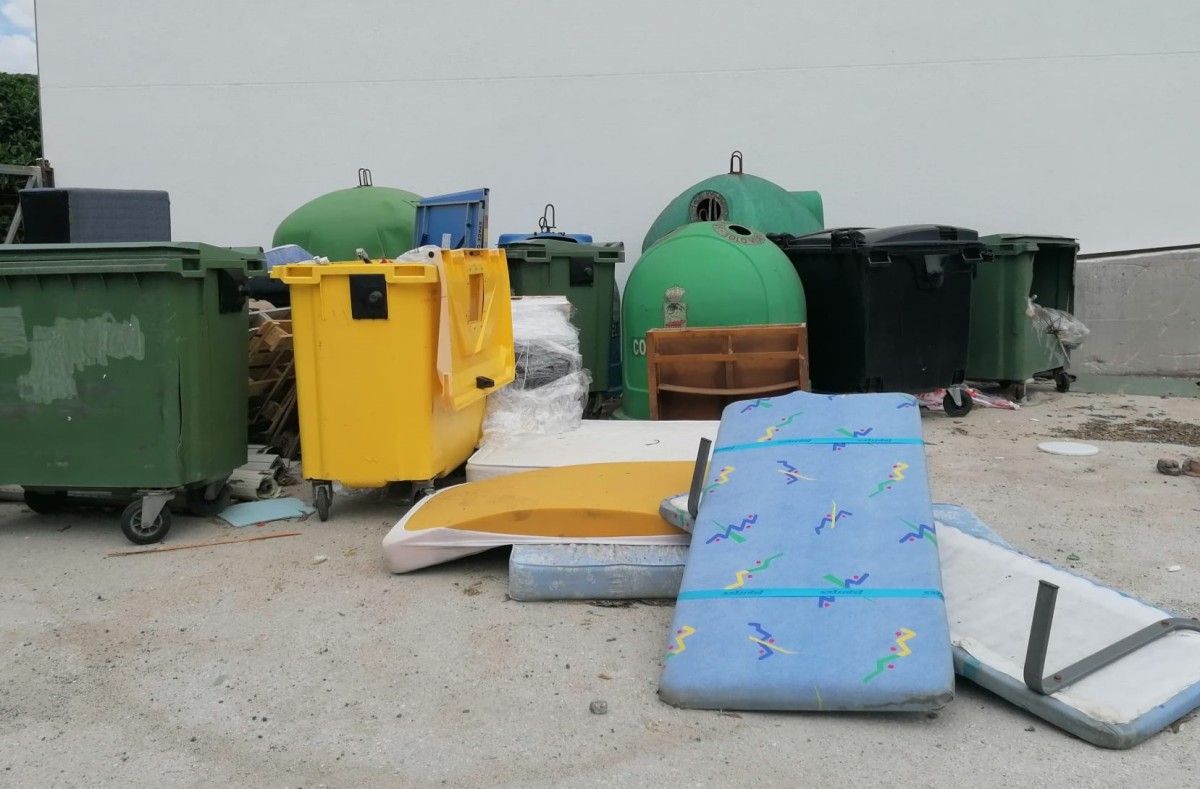 Restos de basura voluminosos
