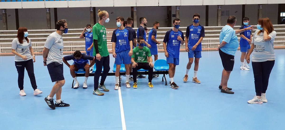 Primeiro adestramento do Teucro para a tempada 2021/2022