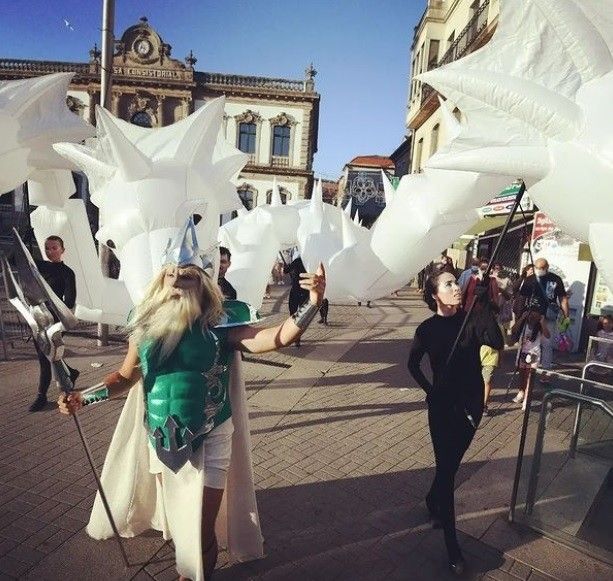 Espectáculo "Hidra" de Pablo Méndez Performance