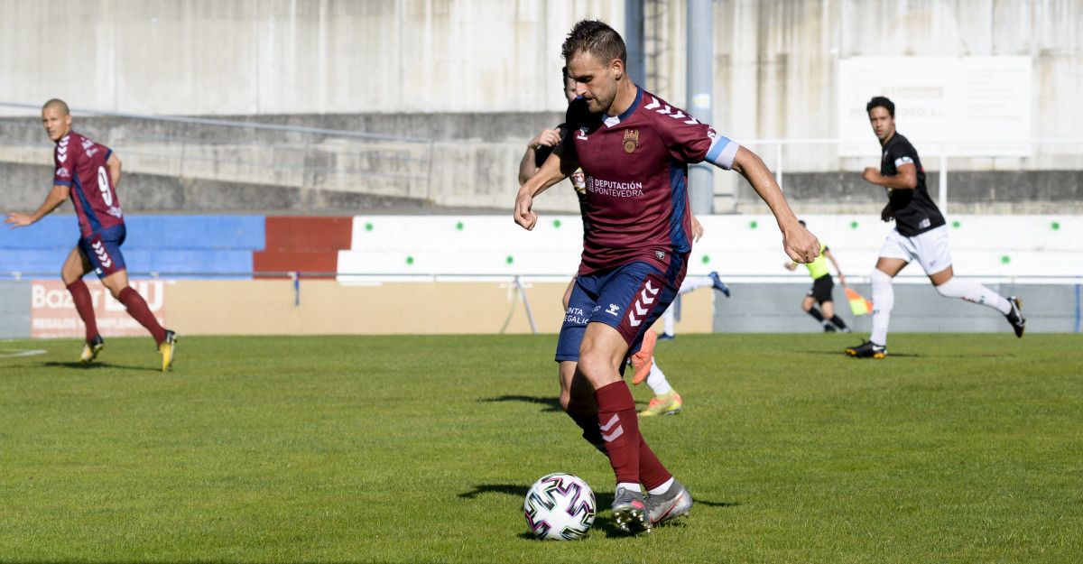 Partido de pretempada entre Pontevedra e Racing Villalbés en Baltar