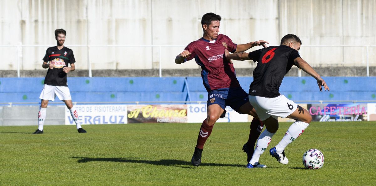 Partido de pretempada entre Pontevedra e Racing Villalbés en Baltar