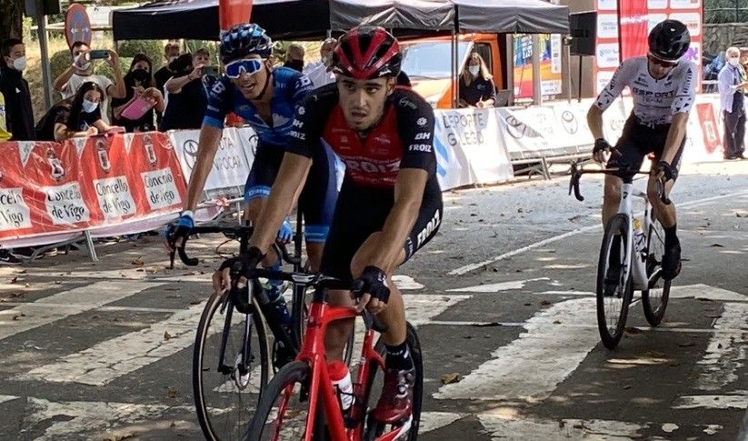 Daniel Jiménez, ciclista do G. D. Supermercados Froiz
