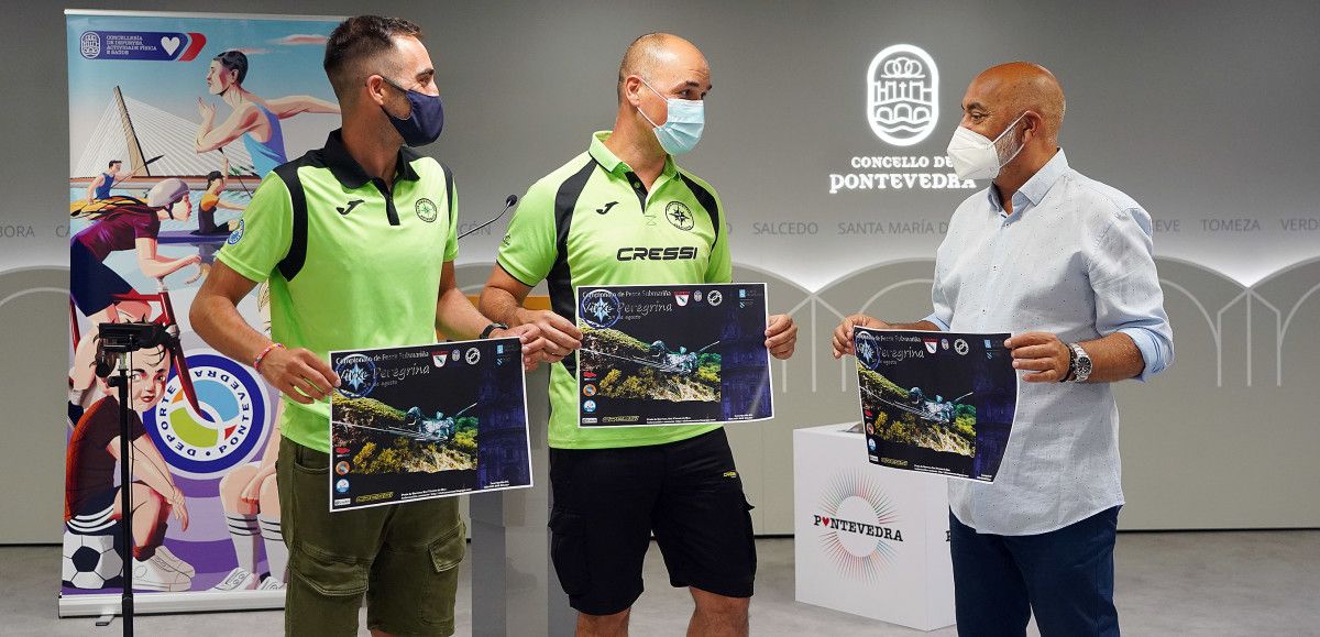 Presentación do campionato de pesca submarino que organiza o Club Sotavento