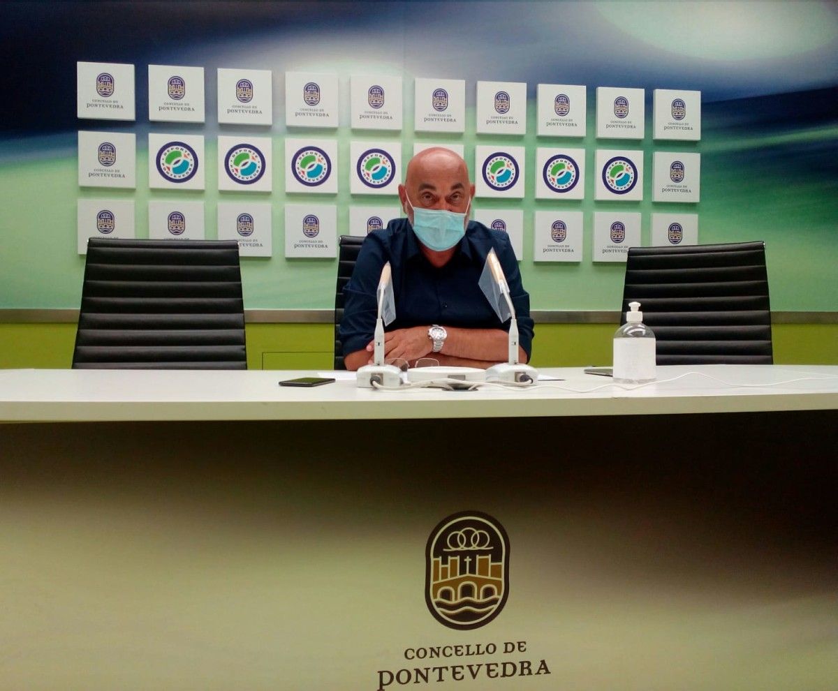 Tino Fernández, concelleiro de Deportes de Pontevedra