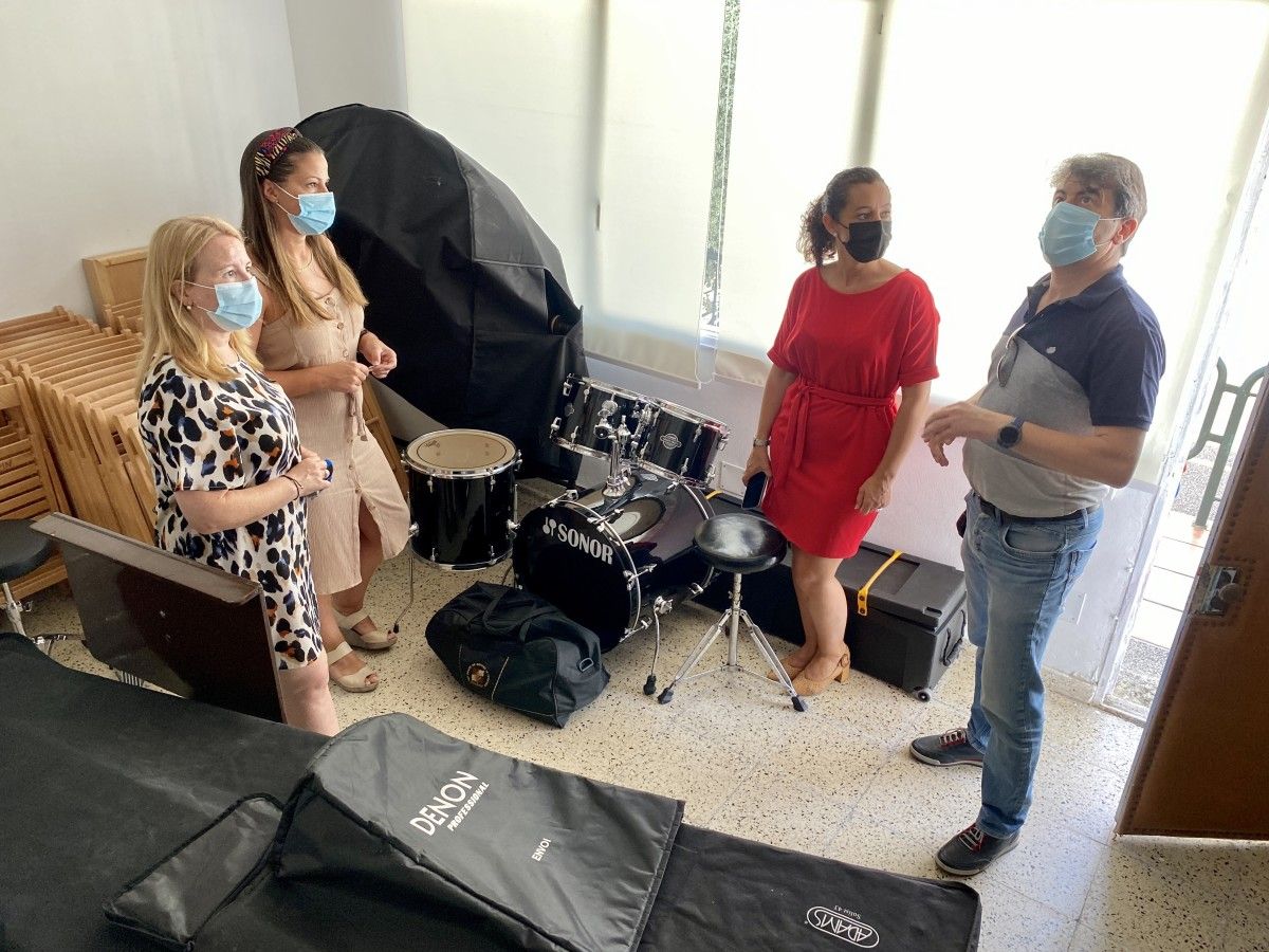 El Concello de Marín ampliará las instalaciones para las clases de música en el CEIP A Laxe