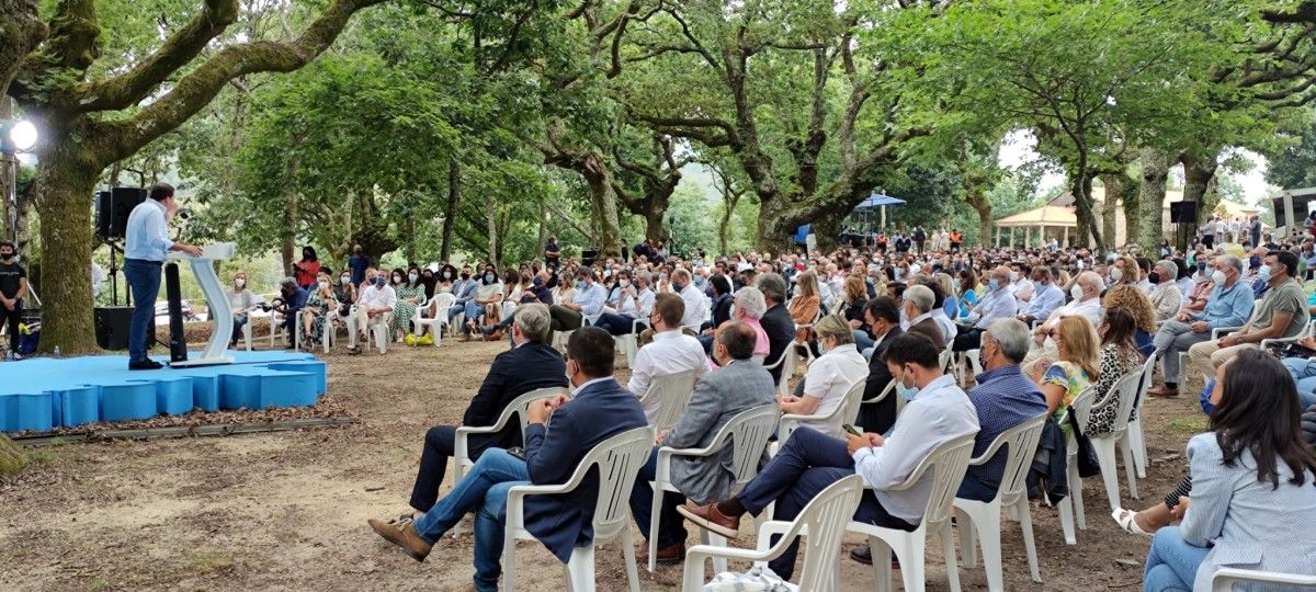 Inicio del curso político 2021 del Partido Popular de Galicia en Cerdedo-Cotobade