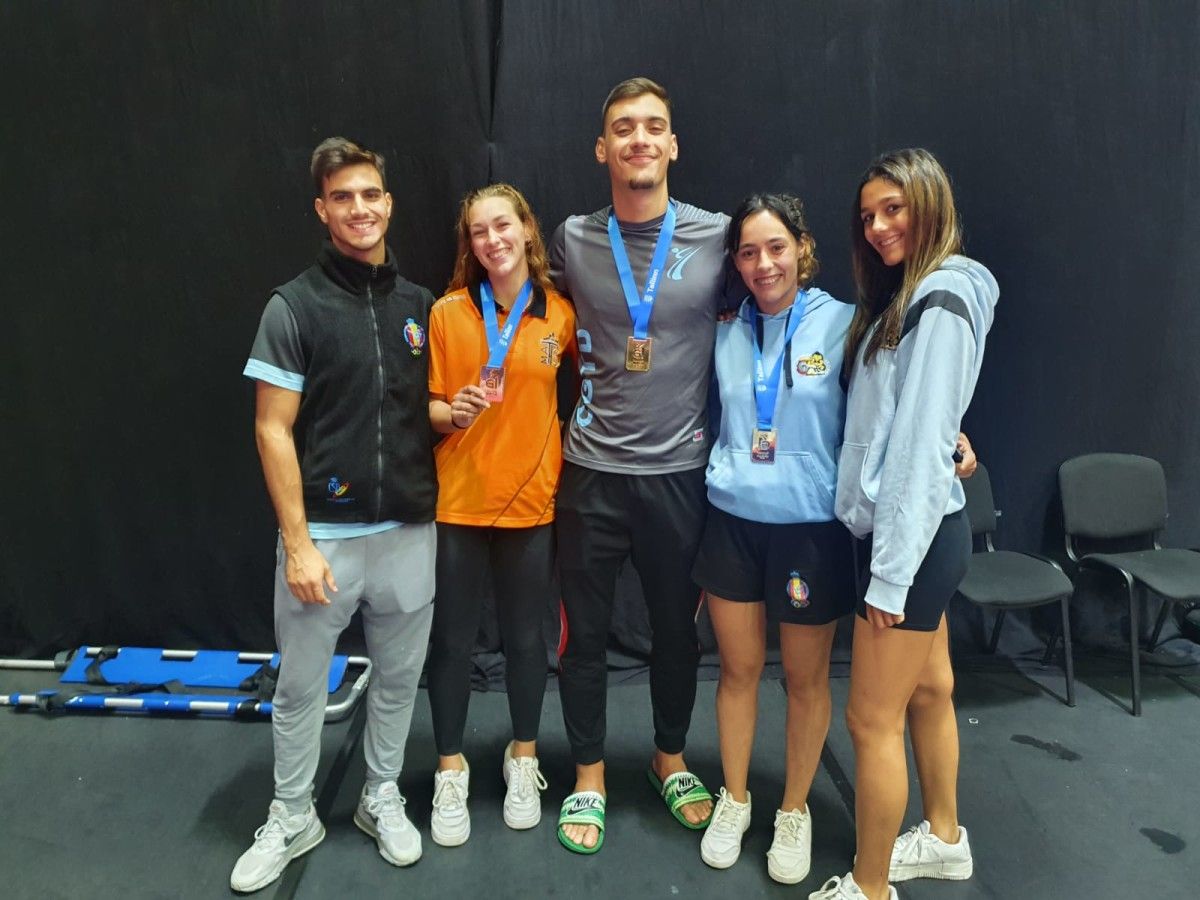 Taekwondistas galegos que compiten no Open de Estonia