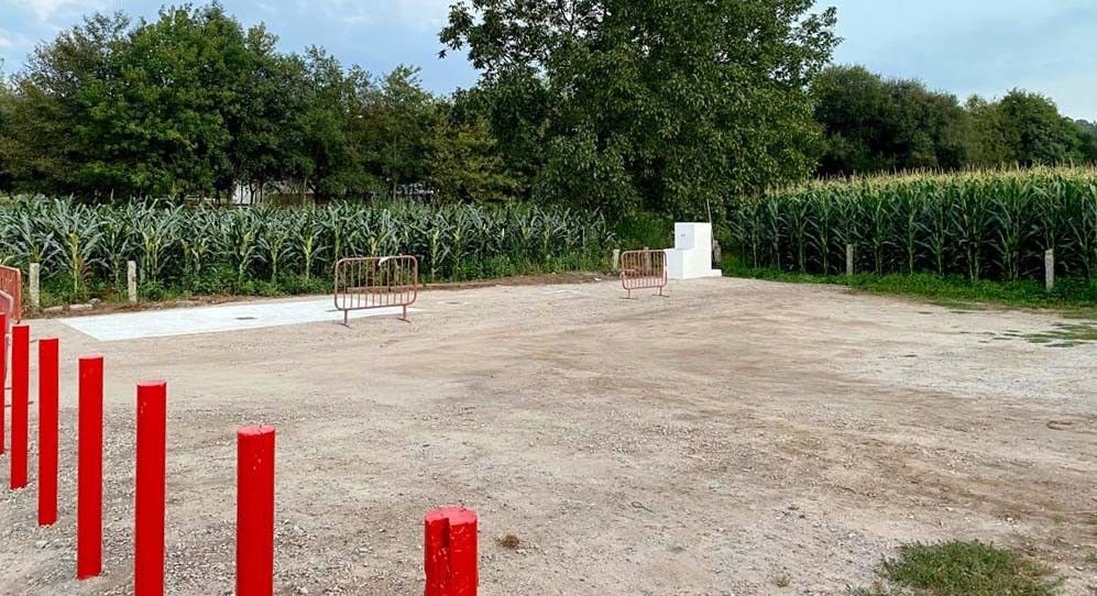 Nuevo aparcamiento para autocaravanas en Caldas de Reis