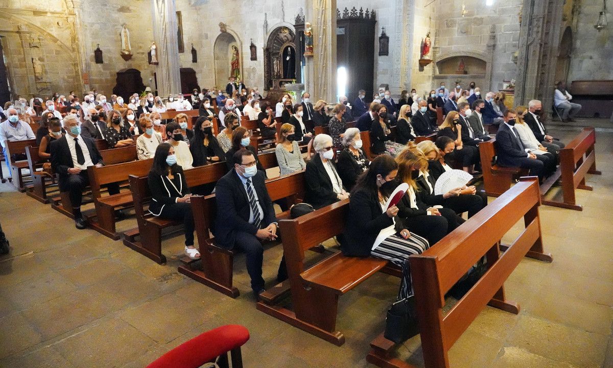 Funeral por Francisco Cobián, alcalde de Pontevedra entre 1991 e 1995