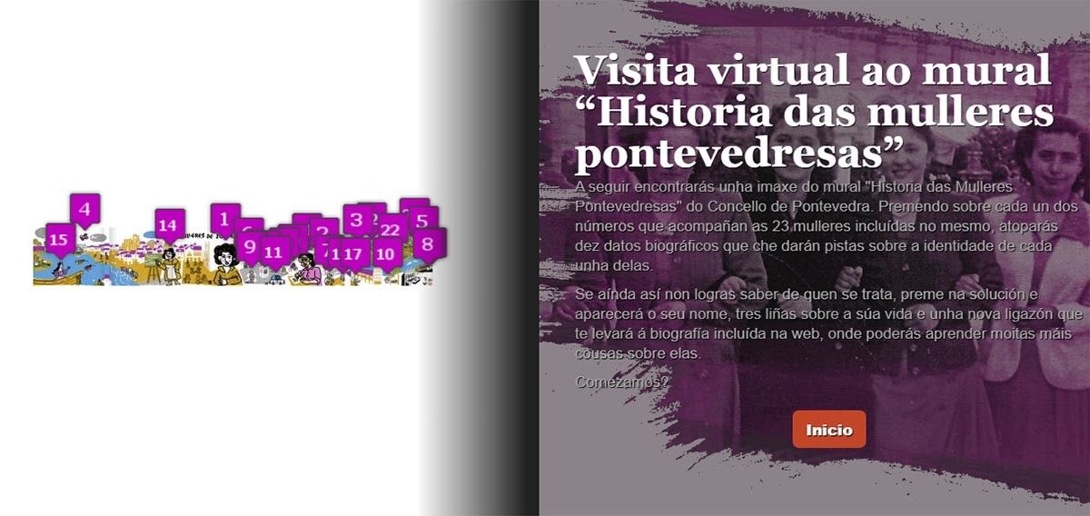 Xogo interactivo do programa "A memoria das mulleres"