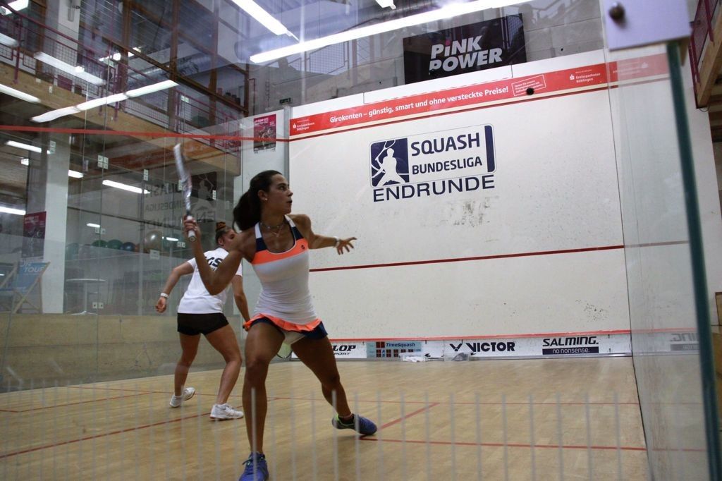 Marta Domínguez, xogadora do Squash Pontevedra