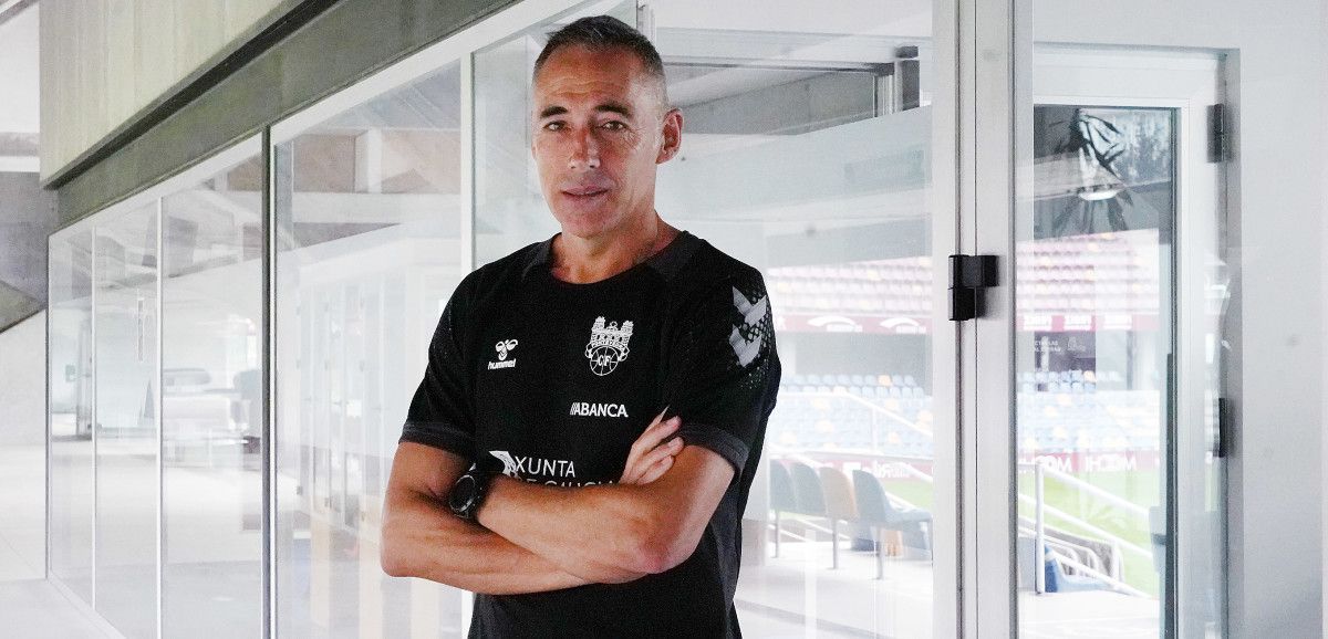 Ángel Rodríguez, adestrador do Pontevedra