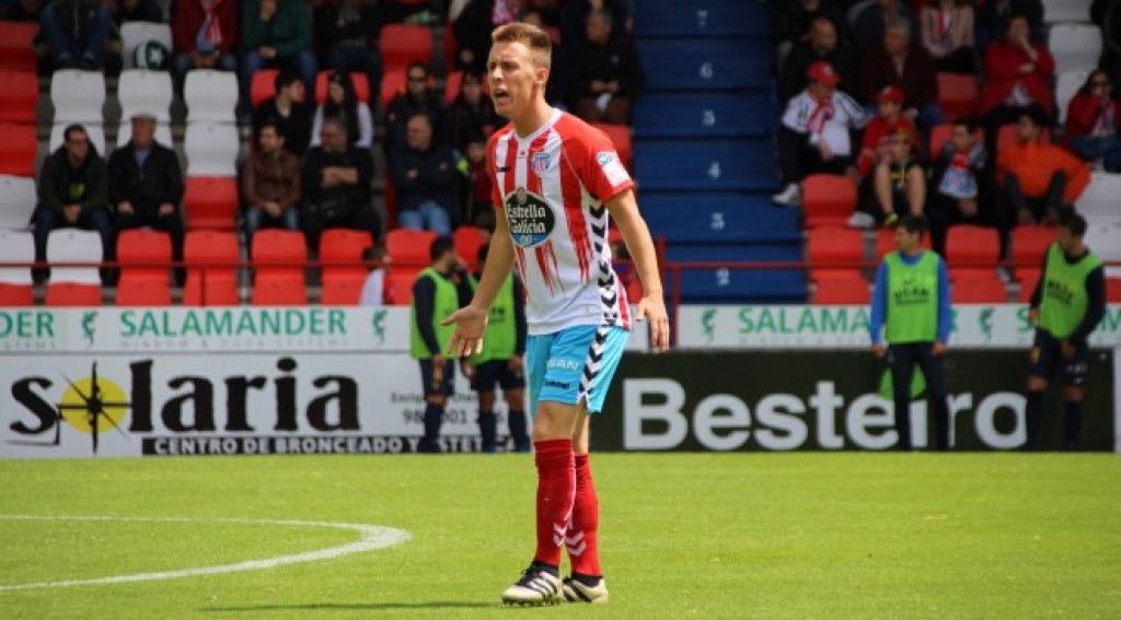 Yelko Pino, durante a súa etapa no Lugo