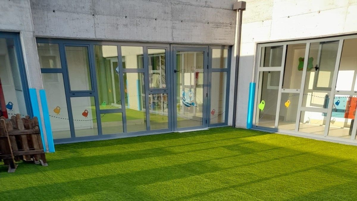 Remate das obras na escola infantil de Tenorio