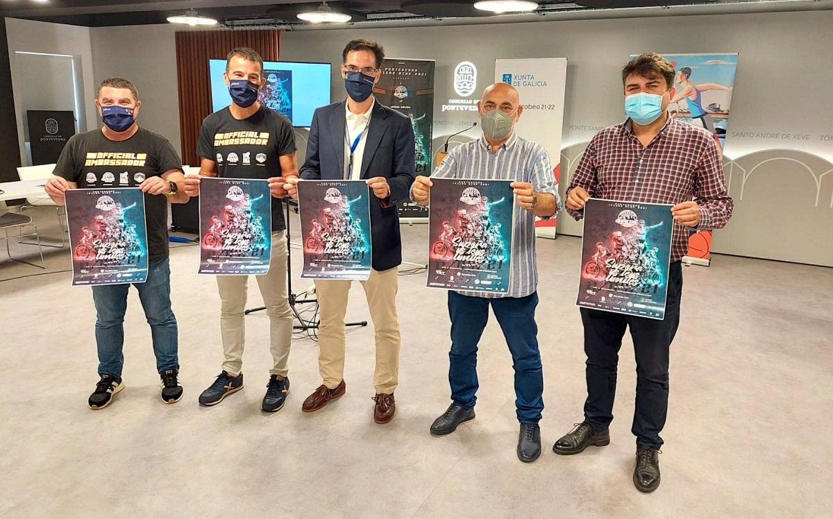 Presentación da sétima edición da Pontevedra 4 Picos de ciclismo BTT