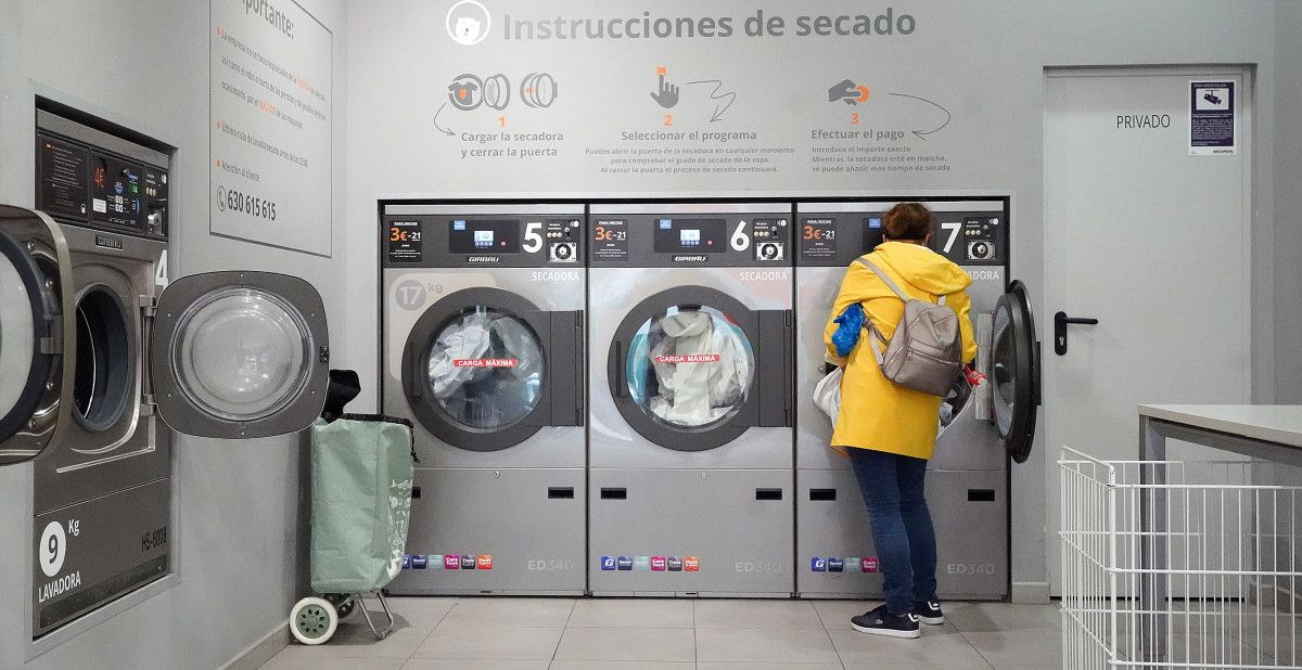 Autoservicio de lavandería en Pontevedra