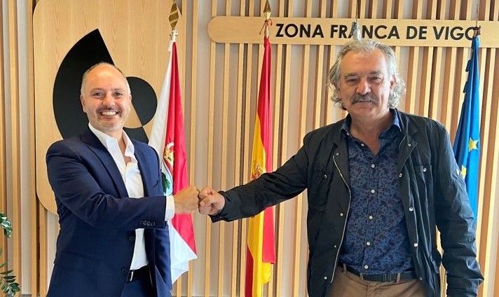 David Regades e Juan Manuel Rey