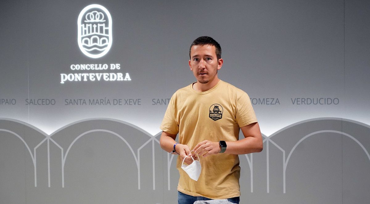 Alberto Oubiña, concelleiro de Xuventude e coordinador do Rural