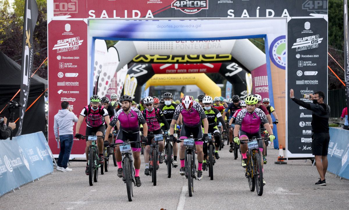 Sétima edición da Pontevedra 4 Picos de ciclismo BTT