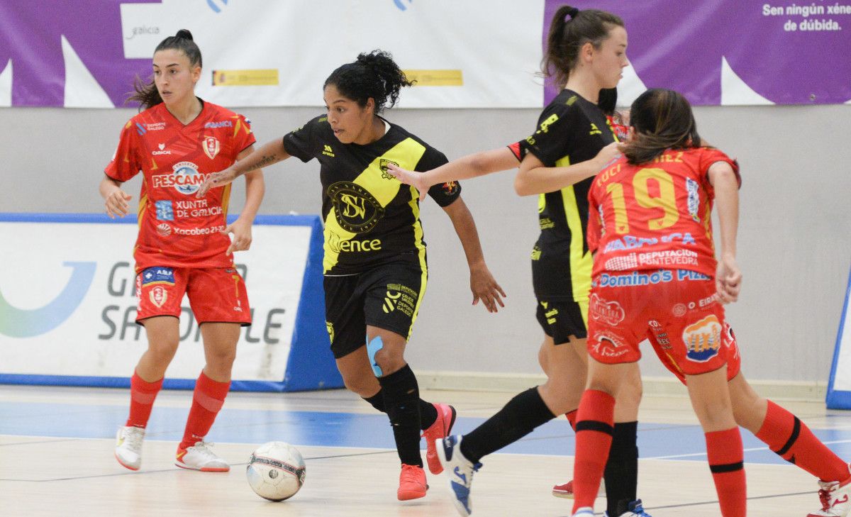 Cuartos de final de la Copa Galicia entre Marín Futsal y Poio Pescamar en A Raña