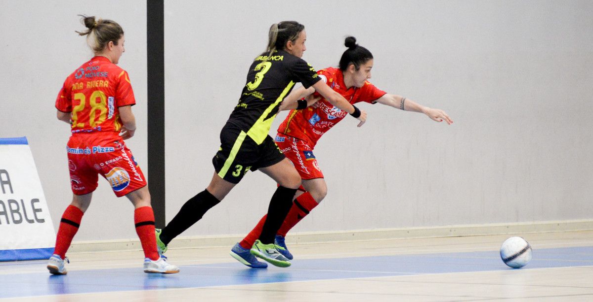 Cuartos de final de la Copa Galicia entre Marín Futsal y Poio Pescamar en A Raña