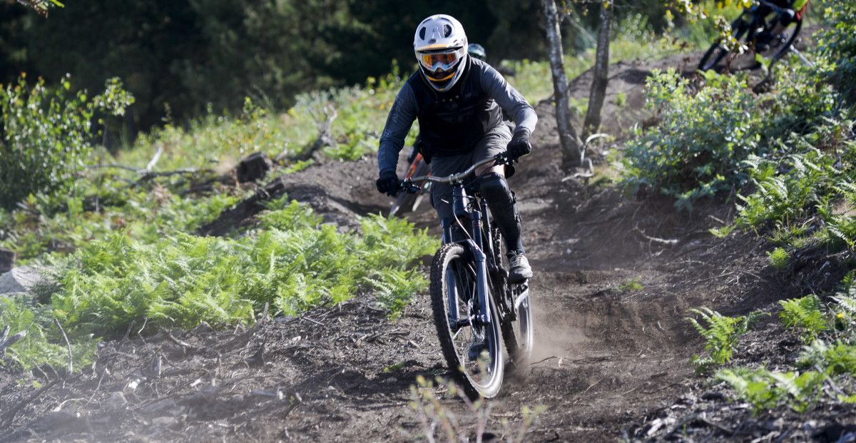 Inauguración del circuito para disciplinas gravity de BTT​ en A Fracha