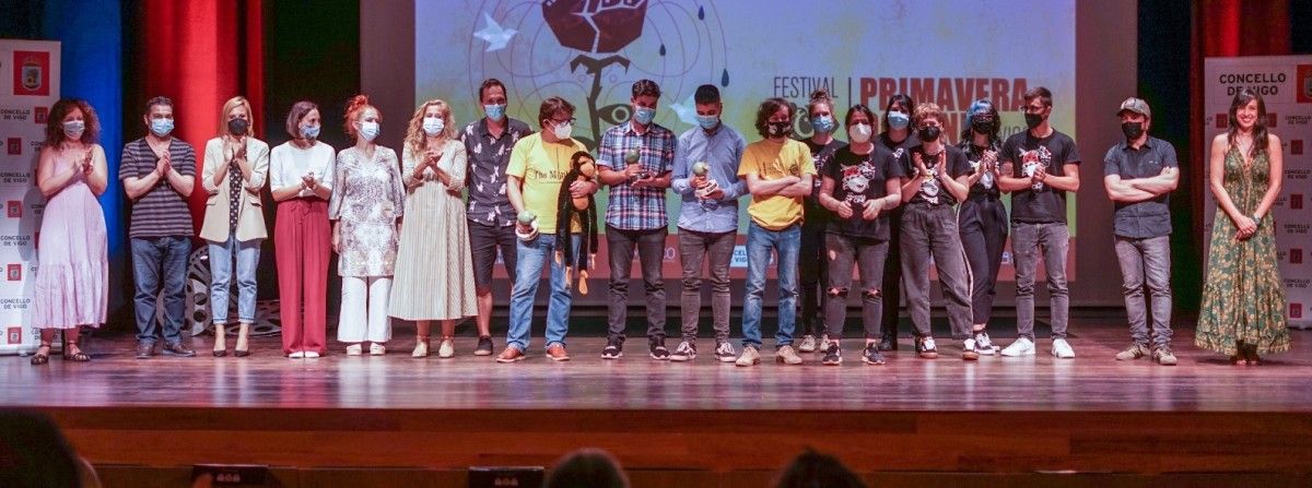 Entrega de premios do Festival Primavera de Cine de Vigo