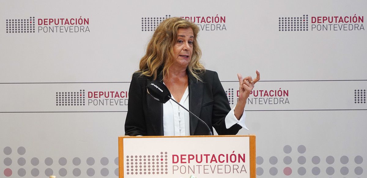 Carmela Silva, presidenta da Deputación de Pontevedra