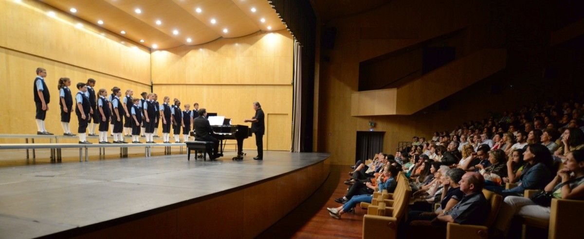 Concierto en Pontevedra de la coral Saint Marc, conocidos como 'Los chicos del coro'