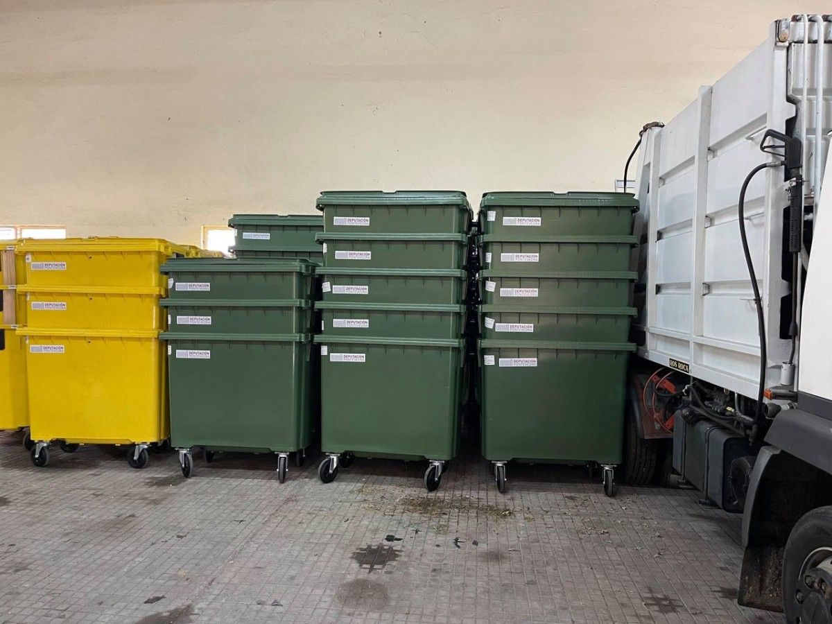 El Concello de Portas denuncia el robo de contenedores