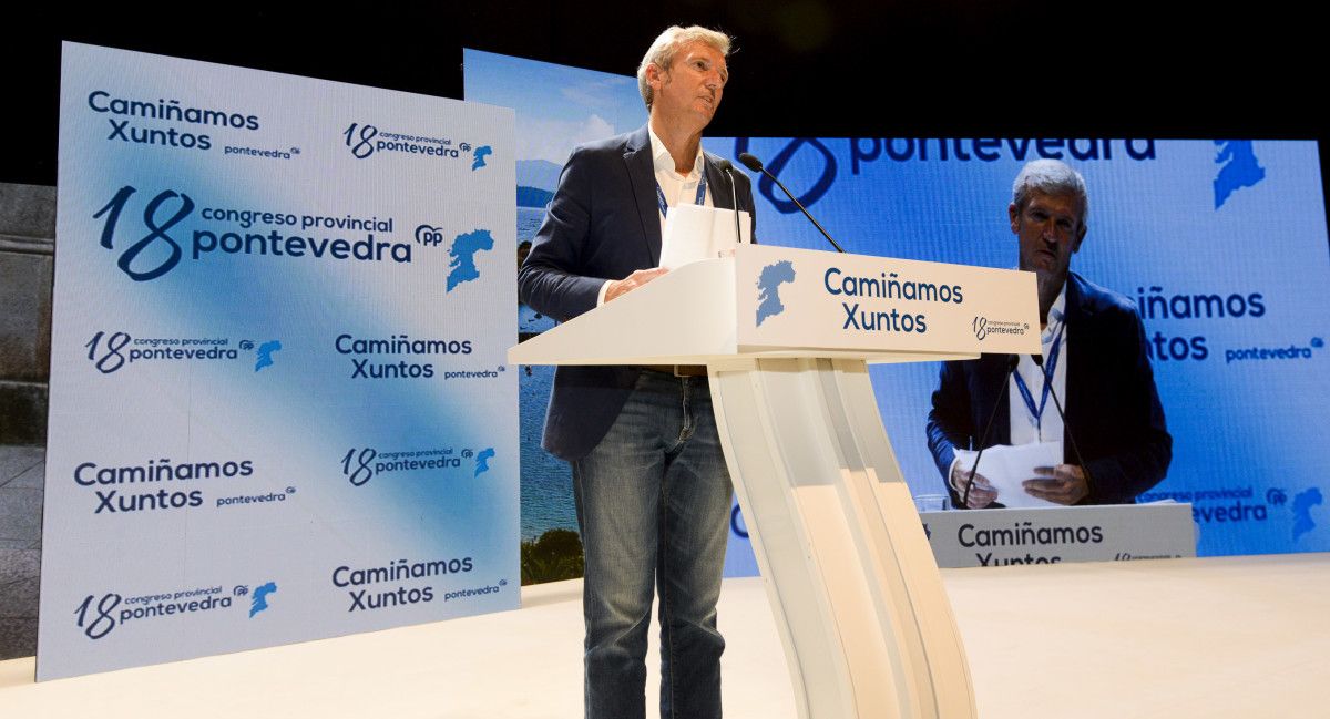 Reelección de Alfonso Rueda como presidente del PP provincial (archivo)