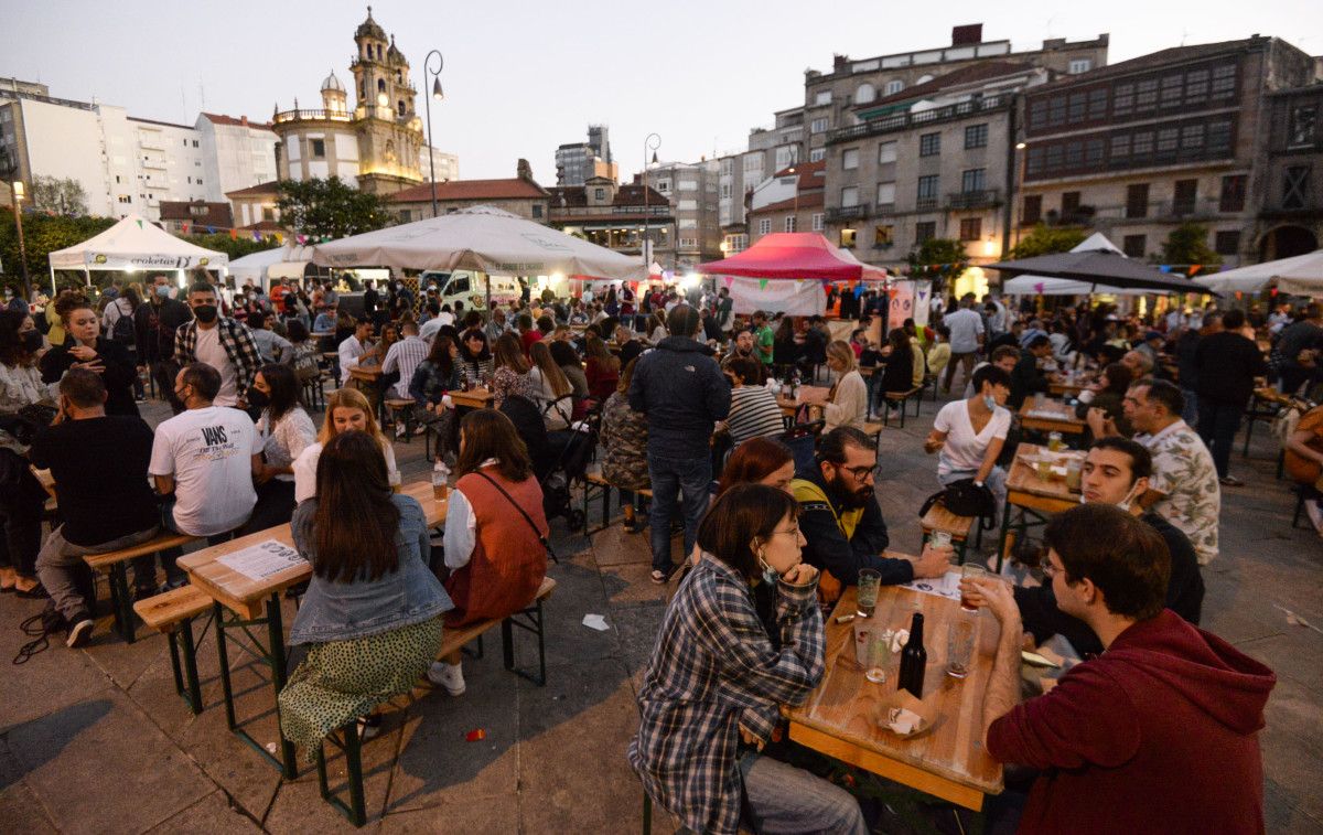 Feira de cervexa artesá Pontebirra na Ferrería