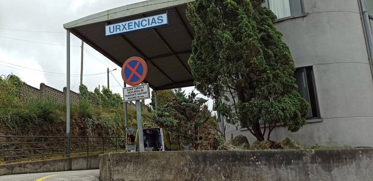 Entrada a Urxencias do Hospital Montecelo