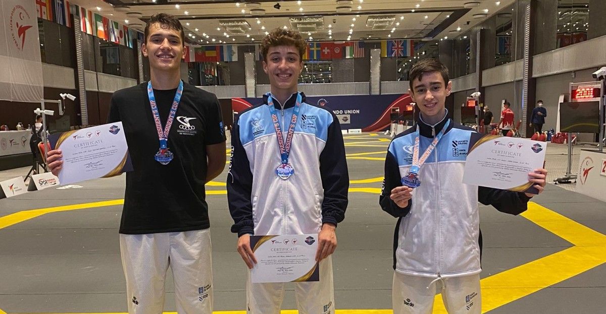 Sergio Troitiño, do Mat's de Marín, consegue a medalla de prata na President's Cup de Istambul