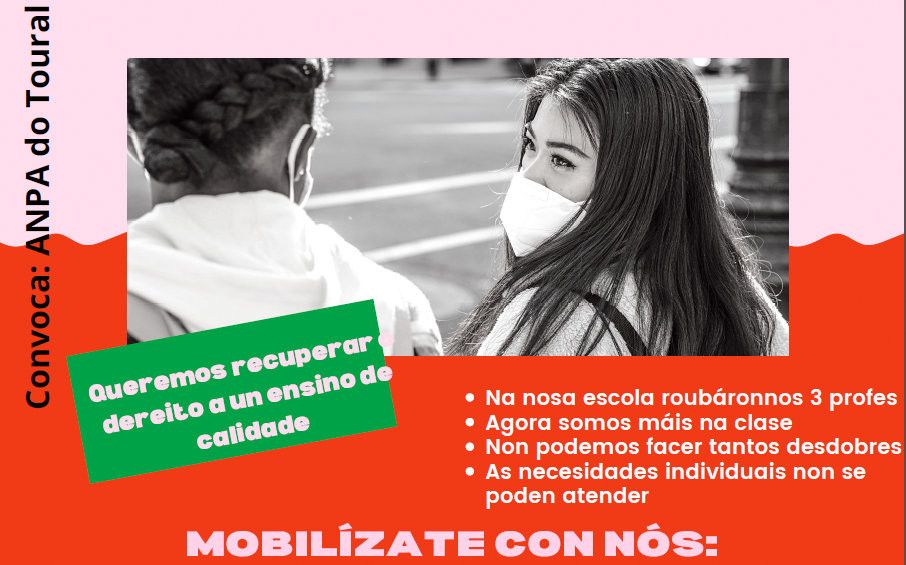 Cartel de protesta del ANPA del CPI O Toural