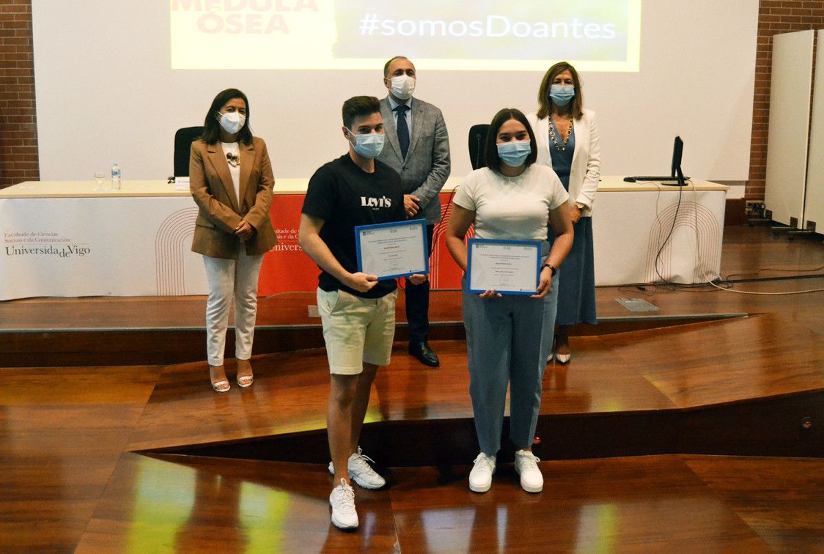 Entrega de premios na Facultade de Ciencias Sociais e da Comunicación
