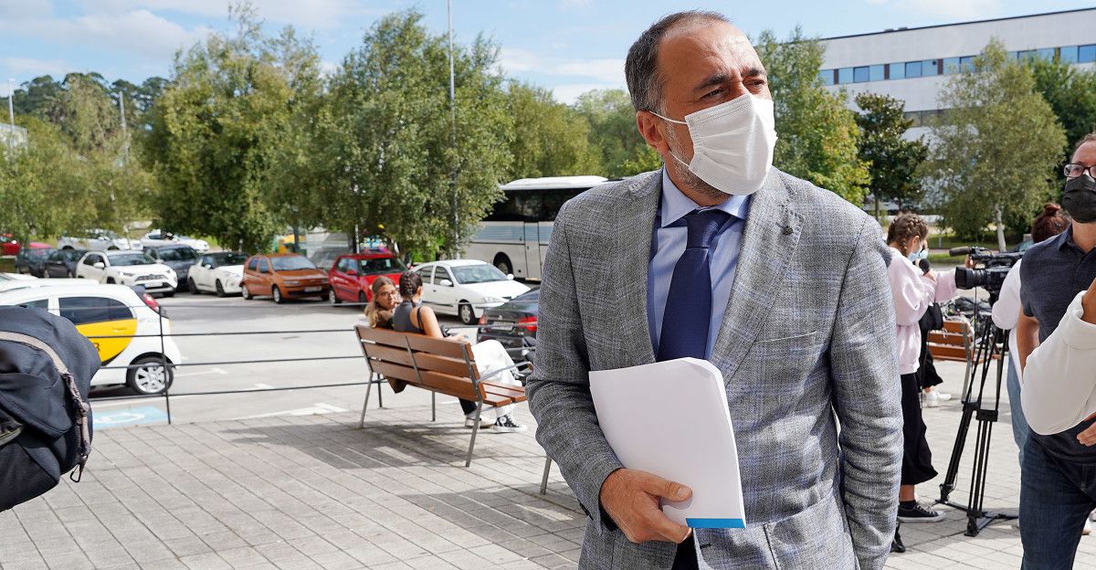 Julio García Comesaña, conselleiro de Sanidade