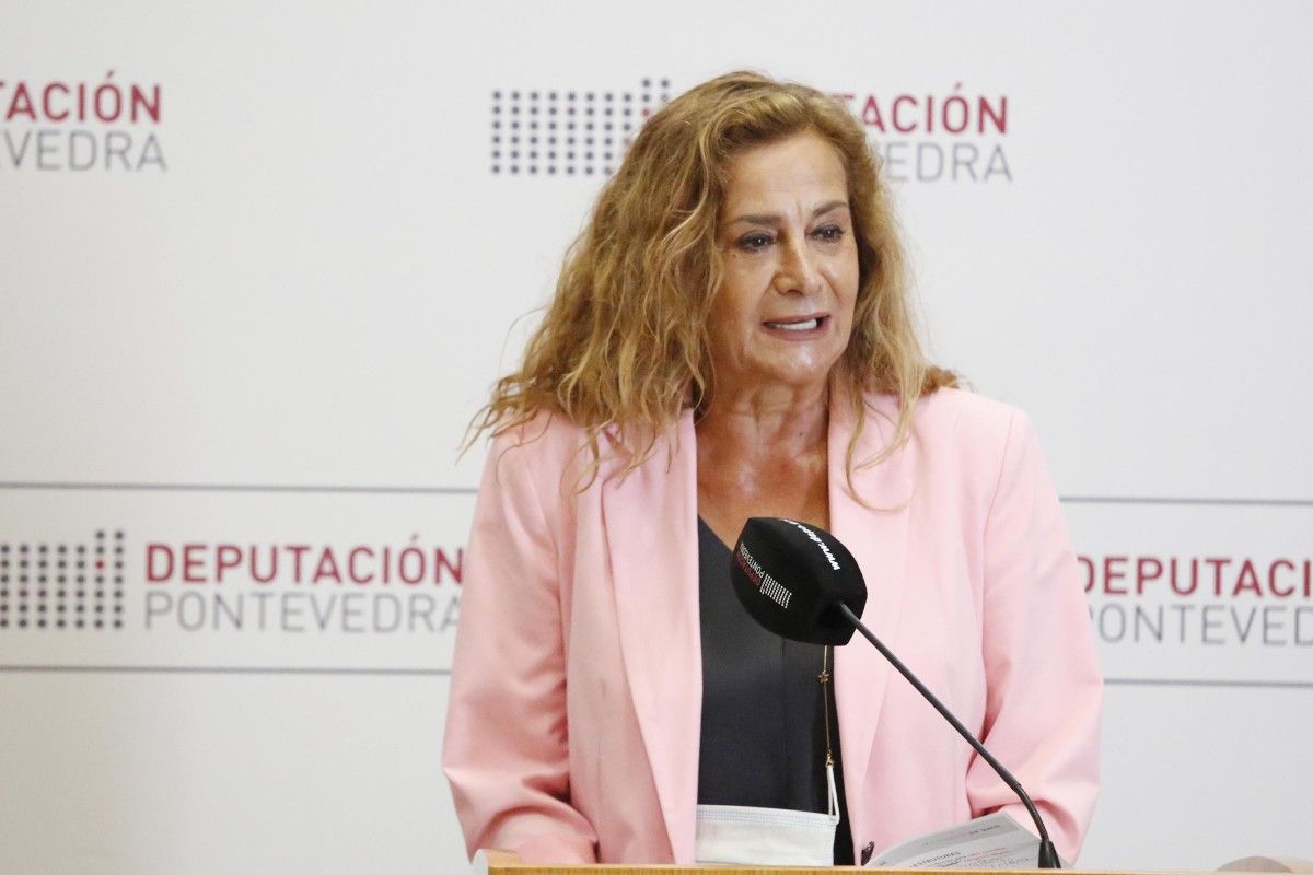 Carmela Silva, presidenta de la Deputación