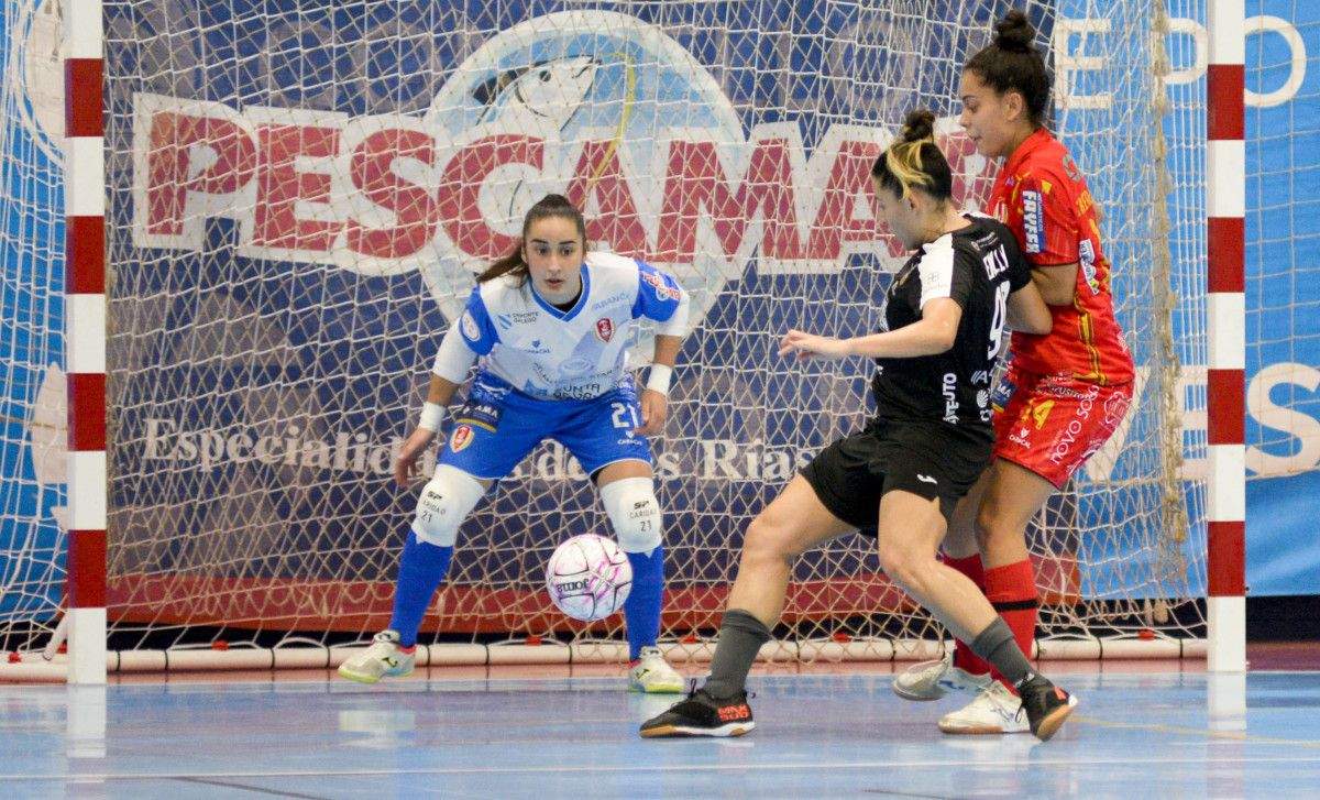 Partido entre Poio Pescamar y Burela en A Seca