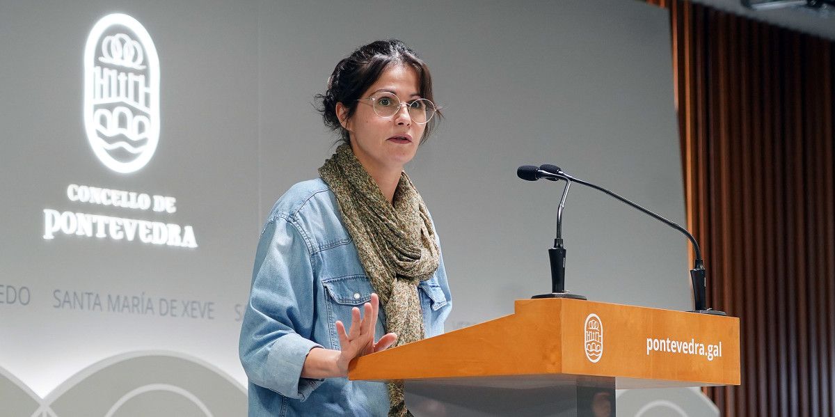 Anabel Gulías, portavoz del gobierno local de Pontevedra