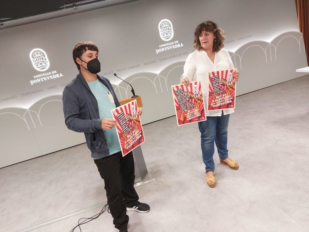 Nacho Fungueiriño e Carmen Fouces presentan Guerrilla