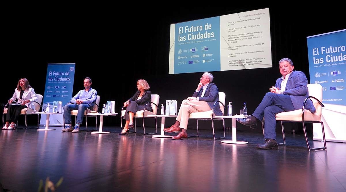 Participación do alcalde de Pontevedra na xornada "O futuro das cidades" en Logroño