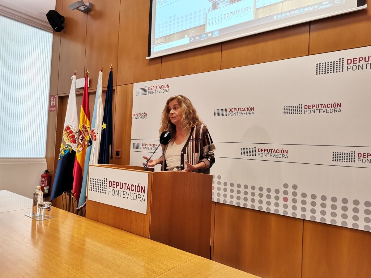 Carmela Silva, presidenta da Deputación de Pontevedra