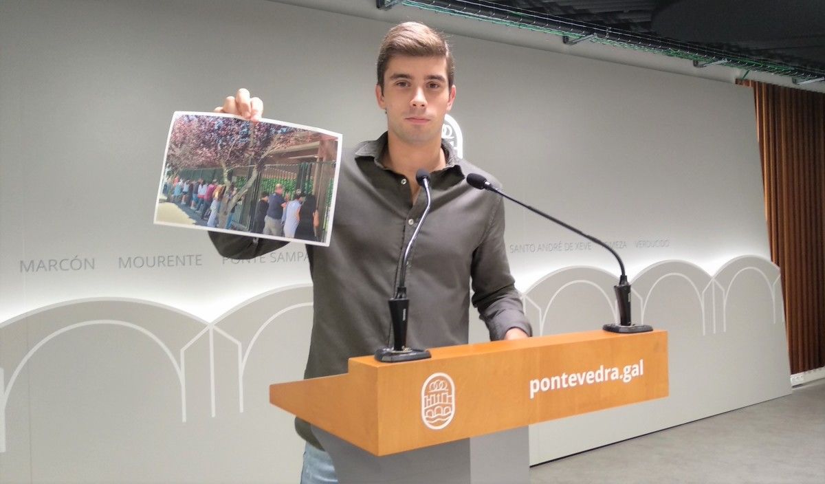 Guille Juncal, concelleiro do Partido Popular de Pontevedra