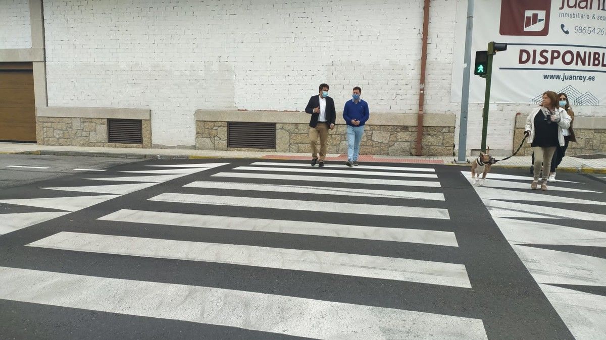 Visita de Gregorio Agís a Cambados 